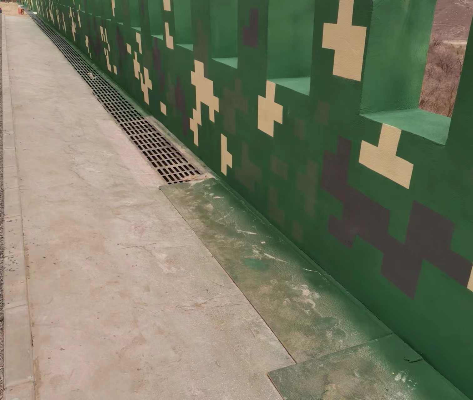 阜阳围墙迷彩喷涂,数迷彩漆